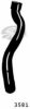 GATES 3581 Radiator Hose